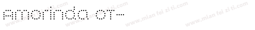 Amorinda OT字体转换